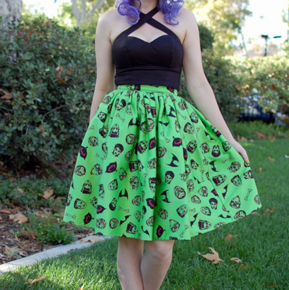 Vixen by Micheline Horror Skirt